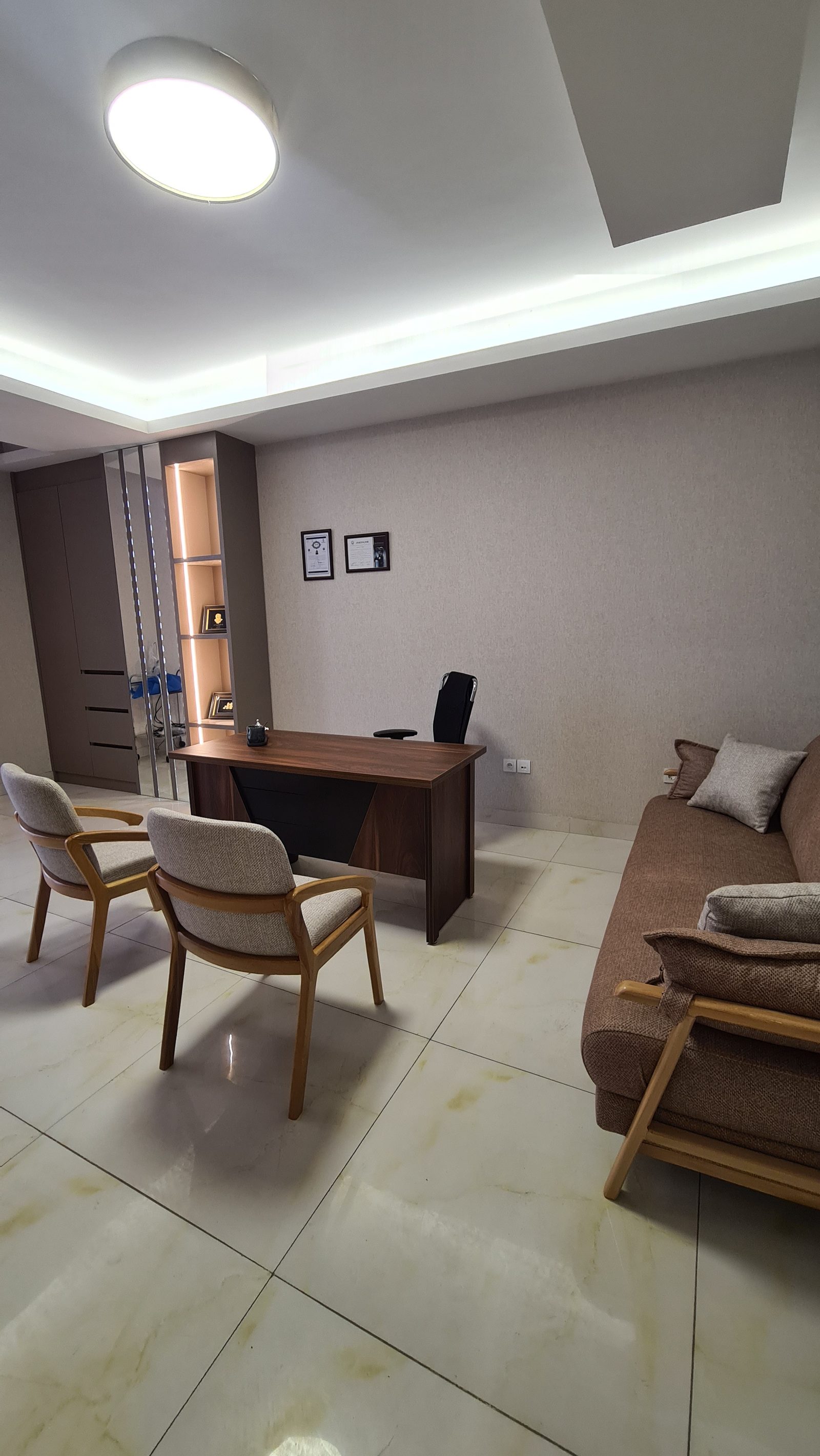 Clinic consultation room